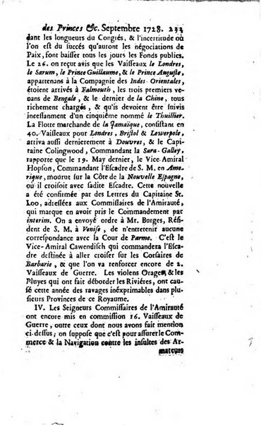 La clef du cabinet des princes de l'Europe ou recueil historique et politique sur les matières du tems