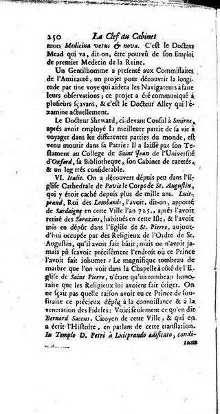 La clef du cabinet des princes de l'Europe ou recueil historique et politique sur les matières du tems