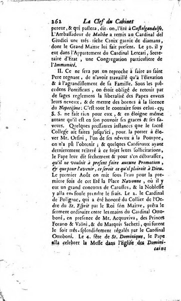 La clef du cabinet des princes de l'Europe ou recueil historique et politique sur les matières du tems