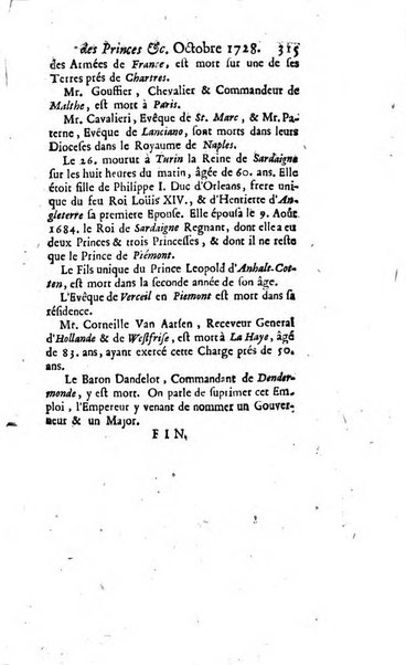 La clef du cabinet des princes de l'Europe ou recueil historique et politique sur les matières du tems