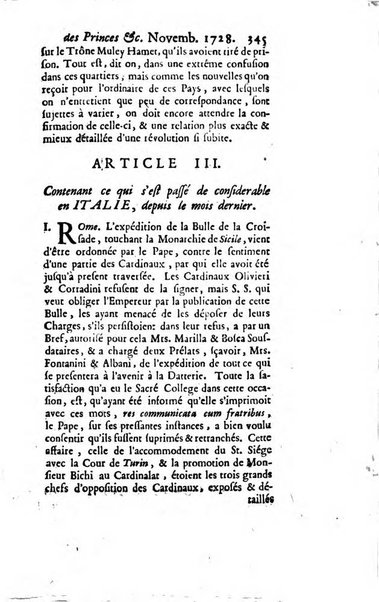 La clef du cabinet des princes de l'Europe ou recueil historique et politique sur les matières du tems