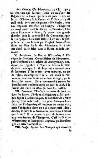 La clef du cabinet des princes de l'Europe ou recueil historique et politique sur les matières du tems