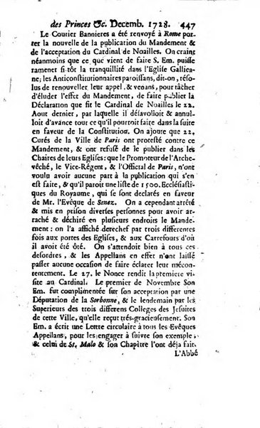 La clef du cabinet des princes de l'Europe ou recueil historique et politique sur les matières du tems