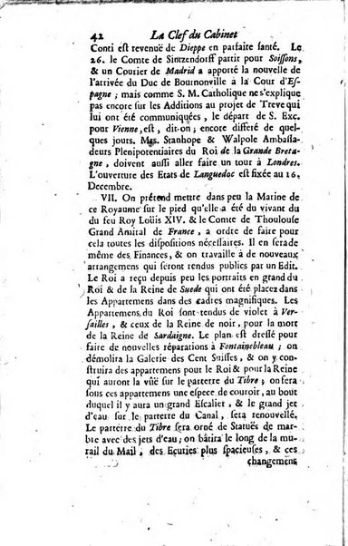 La clef du cabinet des princes de l'Europe ou recueil historique et politique sur les matières du tems