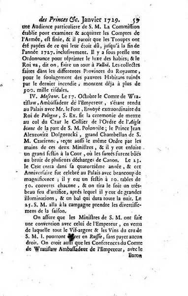 La clef du cabinet des princes de l'Europe ou recueil historique et politique sur les matières du tems