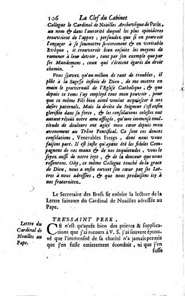 La clef du cabinet des princes de l'Europe ou recueil historique et politique sur les matières du tems