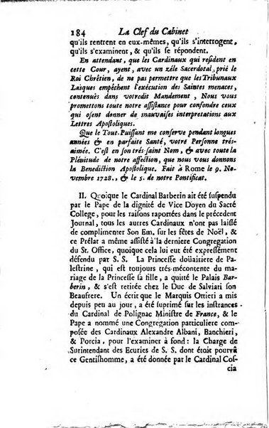 La clef du cabinet des princes de l'Europe ou recueil historique et politique sur les matières du tems