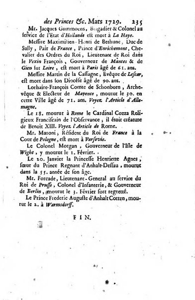 La clef du cabinet des princes de l'Europe ou recueil historique et politique sur les matières du tems