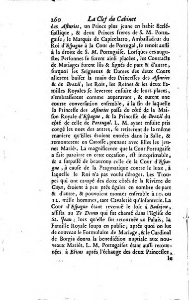 La clef du cabinet des princes de l'Europe ou recueil historique et politique sur les matières du tems