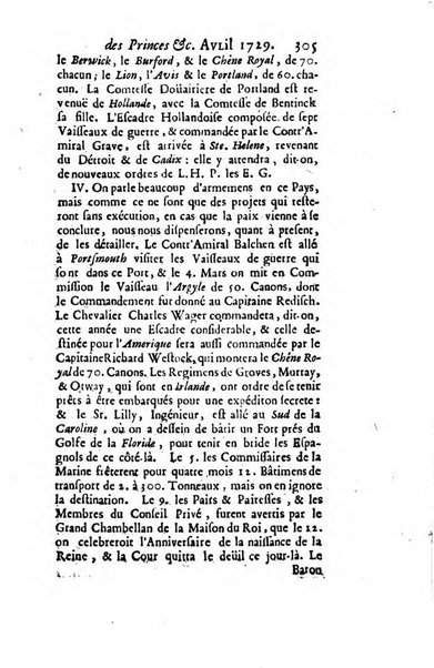 La clef du cabinet des princes de l'Europe ou recueil historique et politique sur les matières du tems