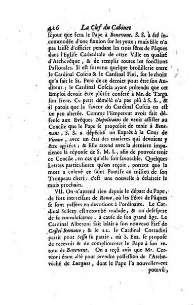 La clef du cabinet des princes de l'Europe ou recueil historique et politique sur les matières du tems