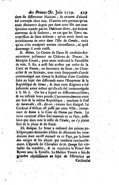 La clef du cabinet des princes de l'Europe ou recueil historique et politique sur les matières du tems