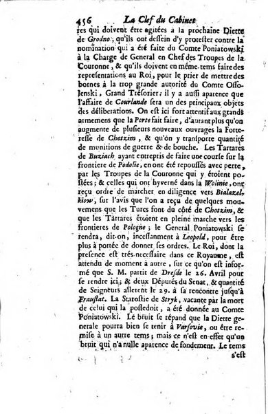 La clef du cabinet des princes de l'Europe ou recueil historique et politique sur les matières du tems