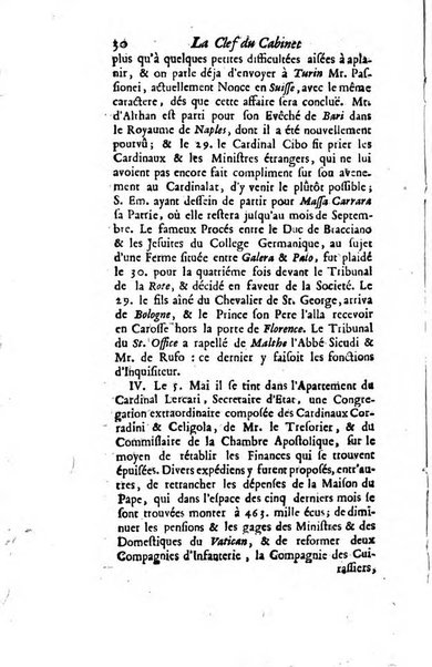 La clef du cabinet des princes de l'Europe ou recueil historique et politique sur les matières du tems