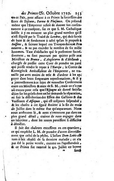 La clef du cabinet des princes de l'Europe ou recueil historique et politique sur les matières du tems