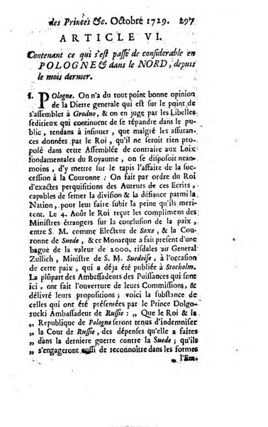 La clef du cabinet des princes de l'Europe ou recueil historique et politique sur les matières du tems