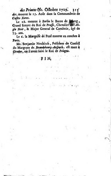 La clef du cabinet des princes de l'Europe ou recueil historique et politique sur les matières du tems