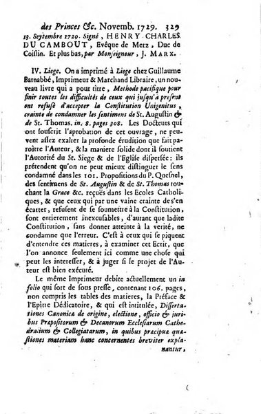 La clef du cabinet des princes de l'Europe ou recueil historique et politique sur les matières du tems