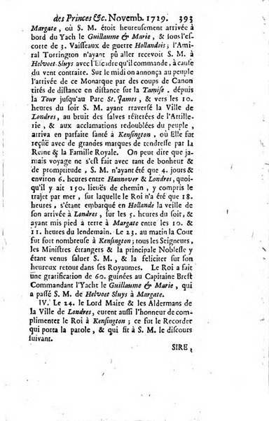 La clef du cabinet des princes de l'Europe ou recueil historique et politique sur les matières du tems