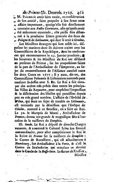 La clef du cabinet des princes de l'Europe ou recueil historique et politique sur les matières du tems