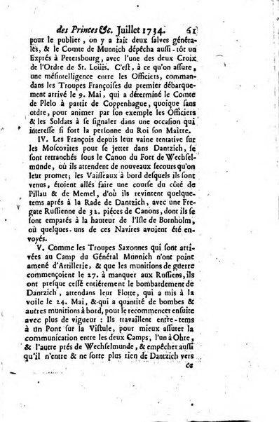 La clef du cabinet des princes de l'Europe ou recueil historique et politique sur les matières du tems