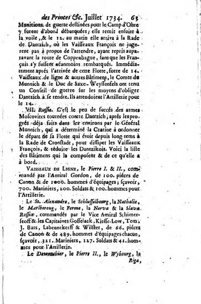 La clef du cabinet des princes de l'Europe ou recueil historique et politique sur les matières du tems