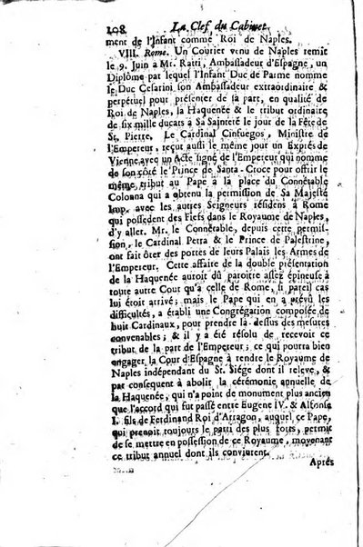 La clef du cabinet des princes de l'Europe ou recueil historique et politique sur les matières du tems