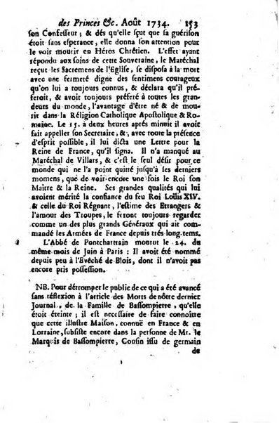 La clef du cabinet des princes de l'Europe ou recueil historique et politique sur les matières du tems