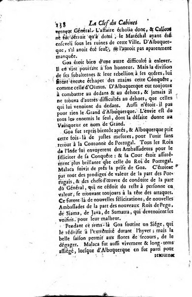 La clef du cabinet des princes de l'Europe ou recueil historique et politique sur les matières du tems