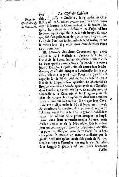 La clef du cabinet des princes de l'Europe ou recueil historique et politique sur les matières du tems