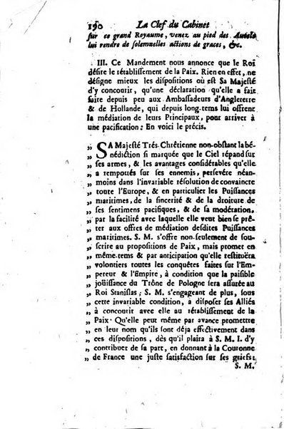 La clef du cabinet des princes de l'Europe ou recueil historique et politique sur les matières du tems