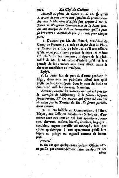 La clef du cabinet des princes de l'Europe ou recueil historique et politique sur les matières du tems