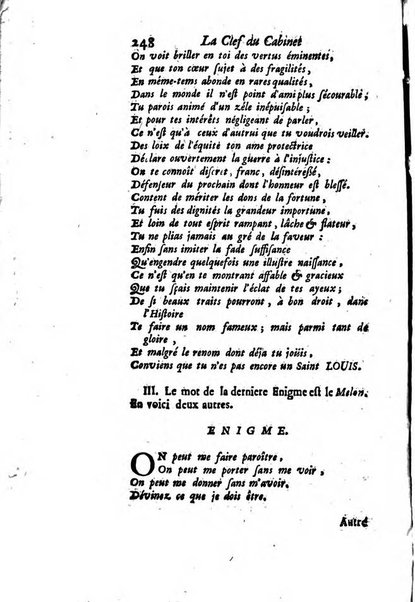 La clef du cabinet des princes de l'Europe ou recueil historique et politique sur les matières du tems