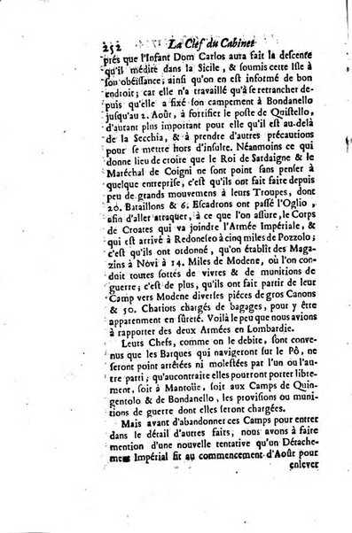 La clef du cabinet des princes de l'Europe ou recueil historique et politique sur les matières du tems