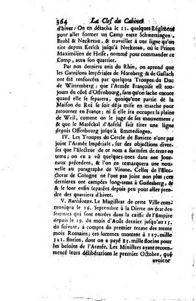 La clef du cabinet des princes de l'Europe ou recueil historique et politique sur les matières du tems