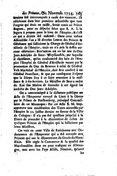 La clef du cabinet des princes de l'Europe ou recueil historique et politique sur les matières du tems