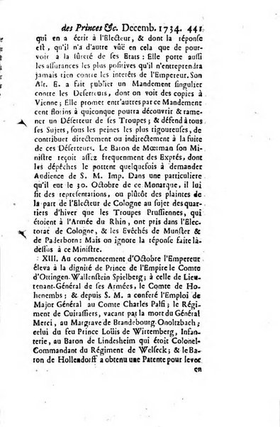 La clef du cabinet des princes de l'Europe ou recueil historique et politique sur les matières du tems