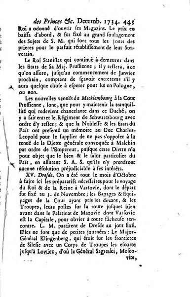 La clef du cabinet des princes de l'Europe ou recueil historique et politique sur les matières du tems