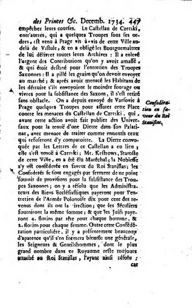 La clef du cabinet des princes de l'Europe ou recueil historique et politique sur les matières du tems