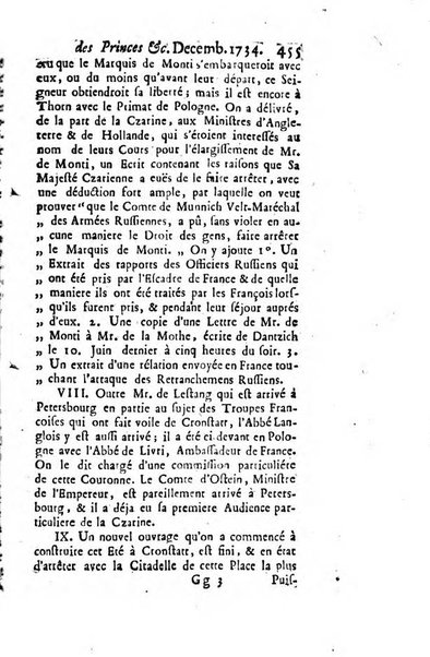 La clef du cabinet des princes de l'Europe ou recueil historique et politique sur les matières du tems