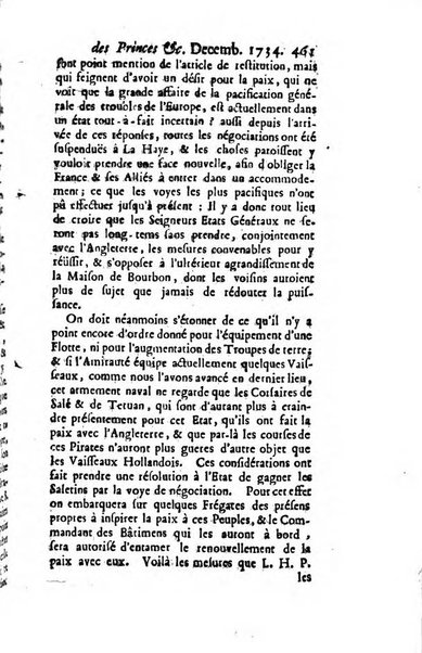 La clef du cabinet des princes de l'Europe ou recueil historique et politique sur les matières du tems