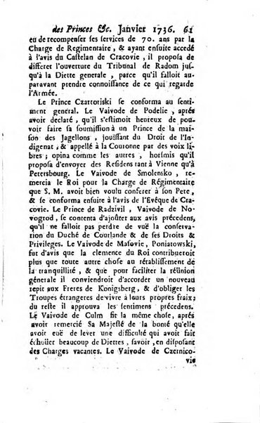 La clef du cabinet des princes de l'Europe ou recueil historique et politique sur les matières du tems