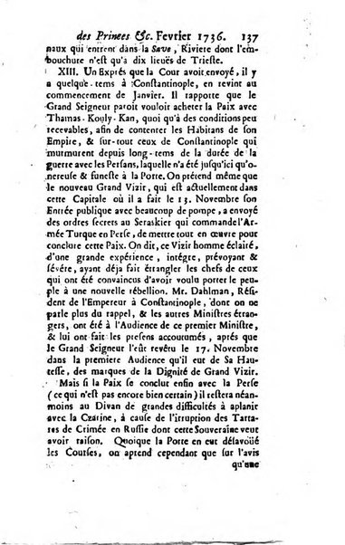 La clef du cabinet des princes de l'Europe ou recueil historique et politique sur les matières du tems