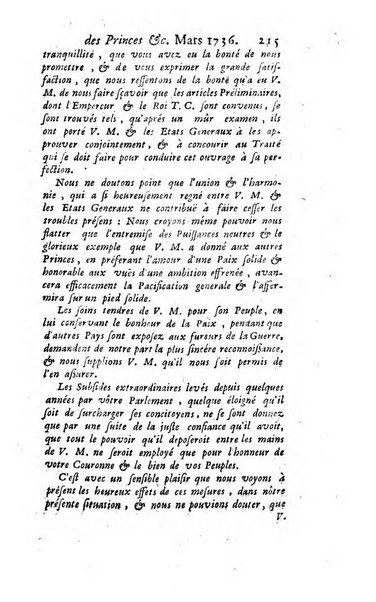 La clef du cabinet des princes de l'Europe ou recueil historique et politique sur les matières du tems