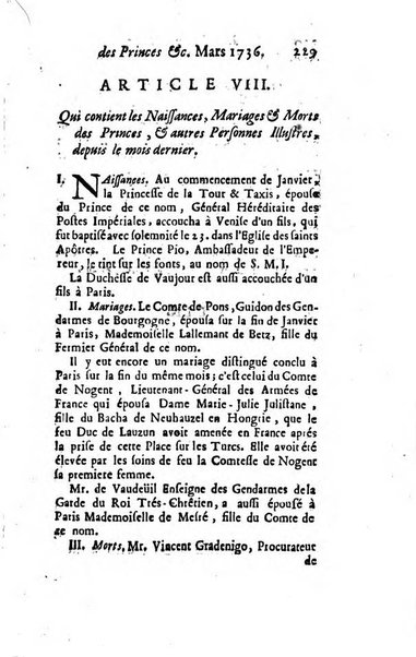 La clef du cabinet des princes de l'Europe ou recueil historique et politique sur les matières du tems