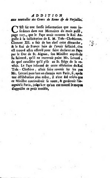 La clef du cabinet des princes de l'Europe ou recueil historique et politique sur les matières du tems