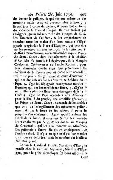 La clef du cabinet des princes de l'Europe ou recueil historique et politique sur les matières du tems