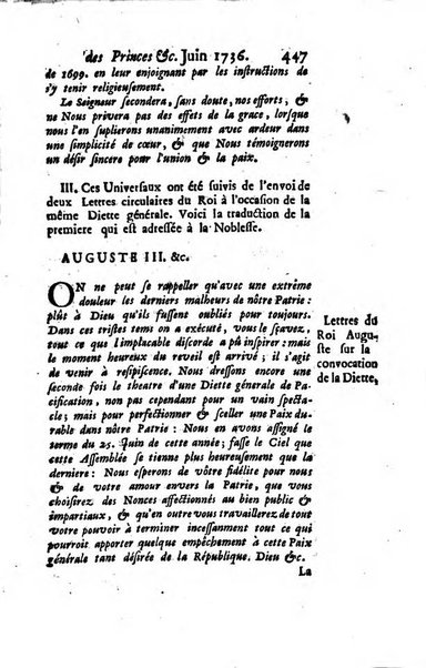 La clef du cabinet des princes de l'Europe ou recueil historique et politique sur les matières du tems