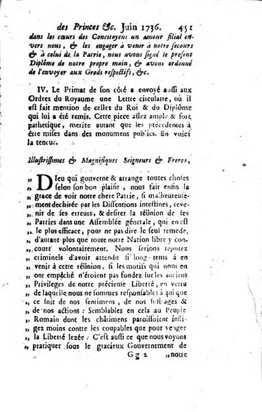 La clef du cabinet des princes de l'Europe ou recueil historique et politique sur les matières du tems