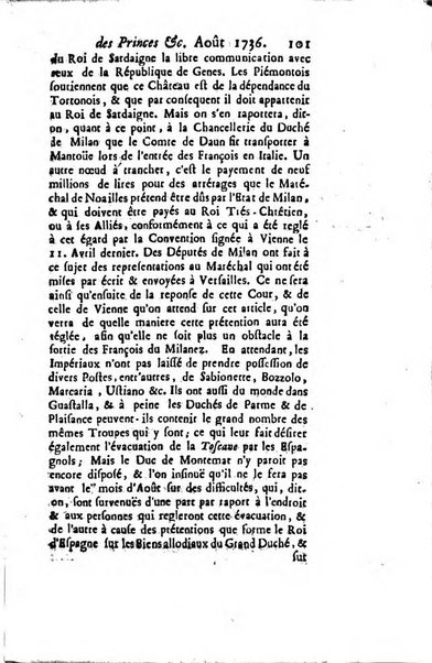 La clef du cabinet des princes de l'Europe ou recueil historique et politique sur les matières du tems